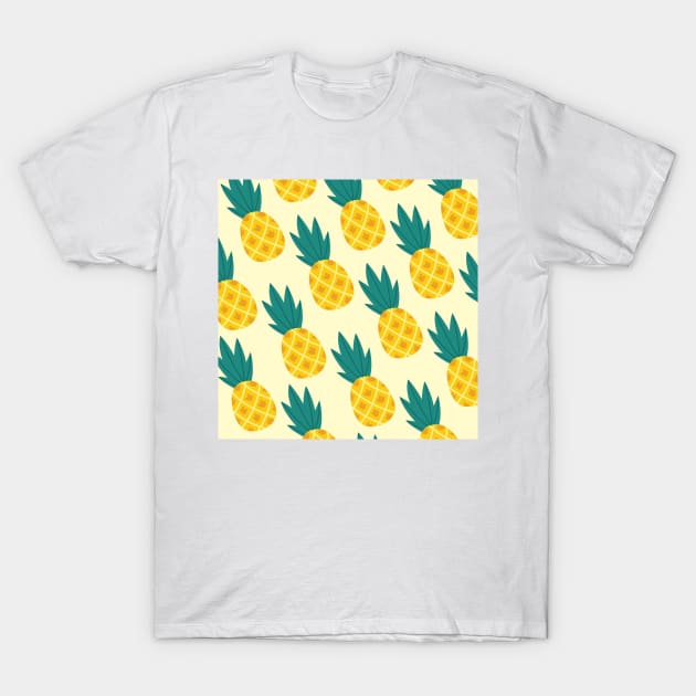 pineapple pattern T-Shirt by Yenz4289